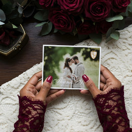 Postal Festiva Boda del Mapa del Mundo Antiguo de la Fantasía Med