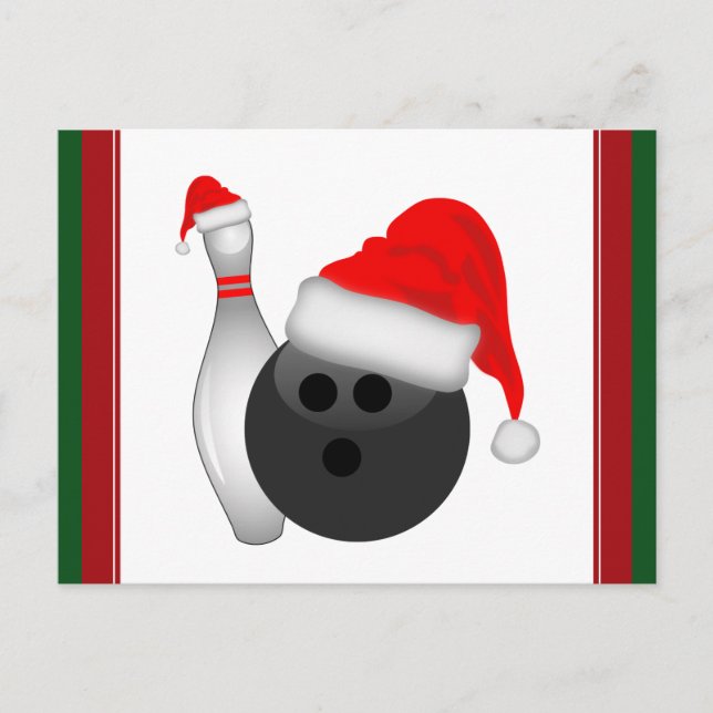 Postal Festiva Bolas de bolas para navidades y alfiler (Anverso)