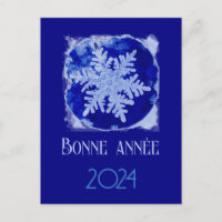 Bonne Annee - copo de nieve - 2024