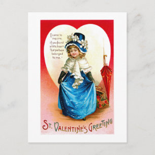 Postal Festiva Bonnie Blue Valetine