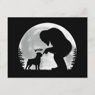 Postal Festiva Boop de Rottweiler Bigfoot