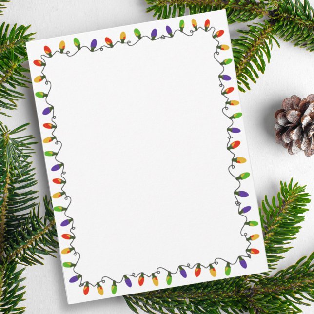 Postal Festiva Borde ligero para navidades (Subido por el creador)