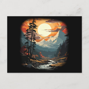 Postal Festiva Bosque