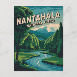 Postal Festiva Bosque nacional de Nantahala