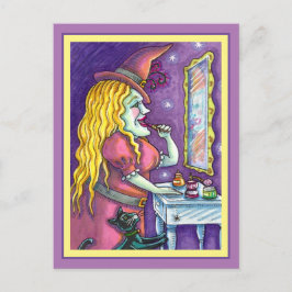 POSTAL FESTIVA BRAZOS DE LÍPSTICK, PERFUME Y NAIL POLACO, DIVERSI