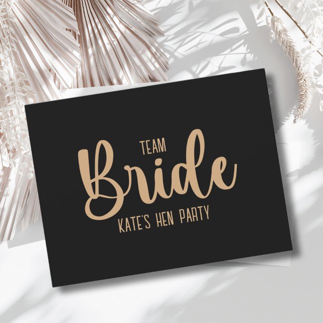 Postal Festiva Bride Squad Bright Pink (Subido por el creador)