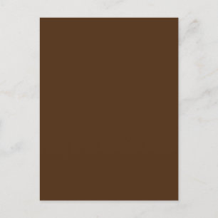 Postal Festiva Brown #4D2A10, cocodrilo
