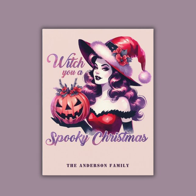 Postal Festiva Bruja, eres una temible tendencia de Hallowmas Nav (Subido por el creador)