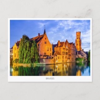 Postal Festiva Brujas, Bélgica