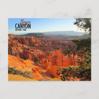 Postal Festiva Bryce Canyon Postcard