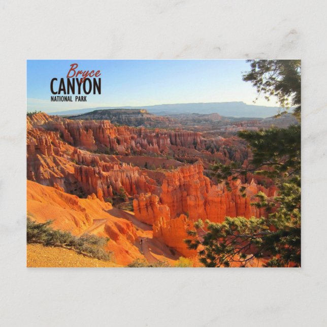 Postal Festiva Bryce Canyon Postcard (Anverso)