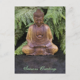 Postal Festiva Buda sazona saludos