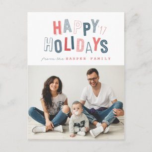 POSTAL FESTIVA BUENAS FIESTAS