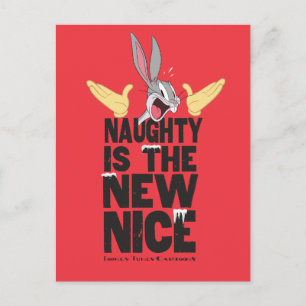 Postal Festiva BUGS BUNNY™ "La traviesa es el nuevo lindo"