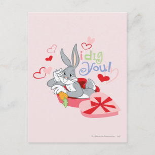 Postal Festiva BUGS BUNNY™ ¡Te cavo!