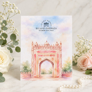 Postal Festiva Buland Darwaza, Fatehpur Sikri Recuerdos de Viaj