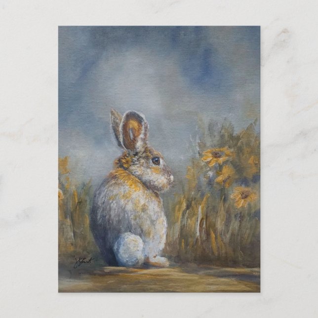Postal Festiva Bunny (Anverso)