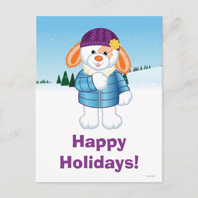 Postal Festiva Bunny (Anverso)