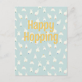 Postal Festiva Bunny Tails