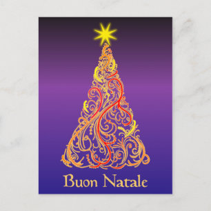 Postal Festiva Buon Natale
