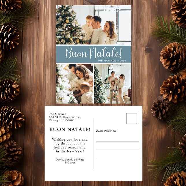 Postal Festiva Buon Natale 3 Foto (Subido por el creador)