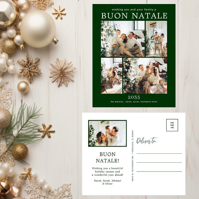 Postal Festiva Buon Natale 5 Foto (Subido por el creador)