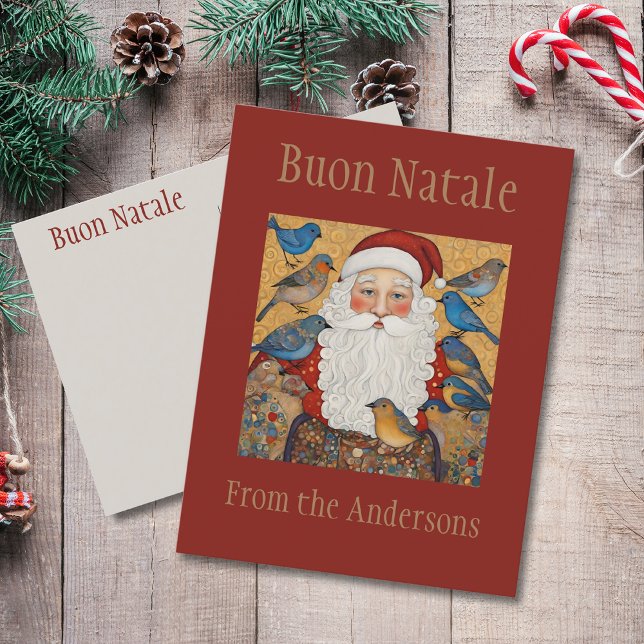 Postal Festiva Buon Natale Postcard (Subido por el creador)