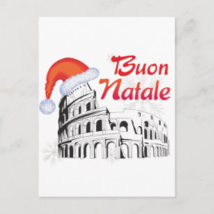 Postal Festiva Buon Natale romaní