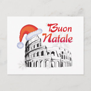 Postal Festiva Buon Natale romaní