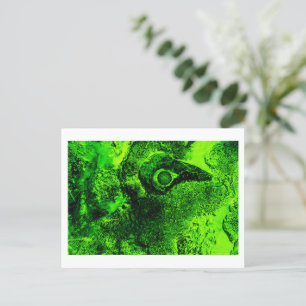 Postal Festiva buscando verde