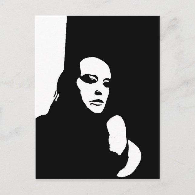 Postal Festiva Búsqueda descendente (Anverso)