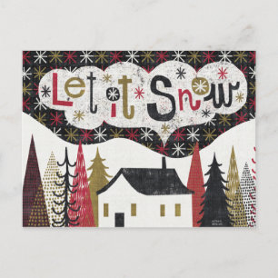 Postal Festiva Cabina Quirky Navidades