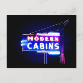 Postal Festiva Cabinas-Rt Modernas. 66 Neon Park, St. Robert, MO