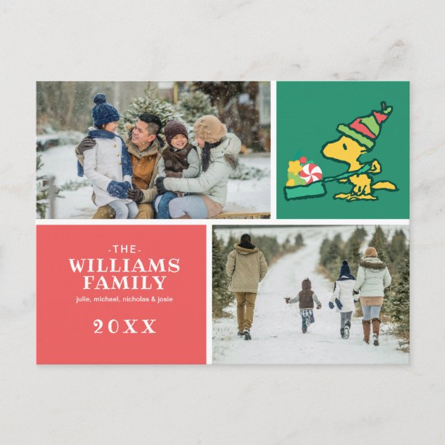 Postal Festiva Cacahuetes | Cuanto Más Lo Más Mentiroso (Anverso)