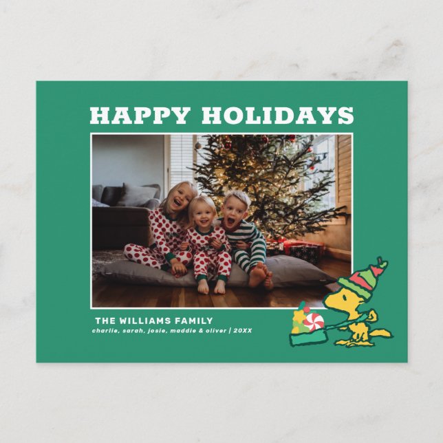 Postal Festiva Cacahuetes | Cuanto Más Lo Más Mentiroso (Anverso)