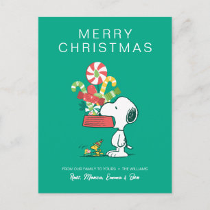 Postal Festiva Cacahuetes   Cuantos más mejor