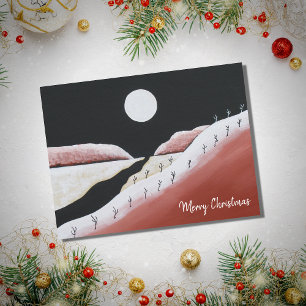 Postal Festiva Cactus, Navidades del sudoeste del desierto