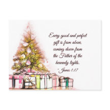 Cada regalo bueno y perfecto James 1:17, Navidades