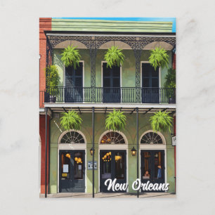 Postal Festiva Cafe en Nueva Orleans Louisiana