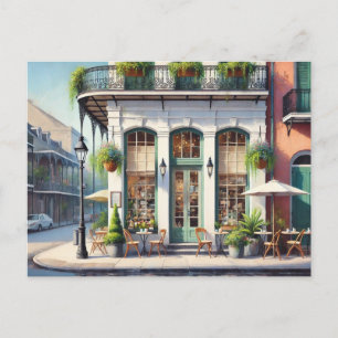 Postal Festiva Cafe en Nueva Orleans Louisiana