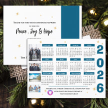 Calendario de 2026 Empresa con logotipo de empresa