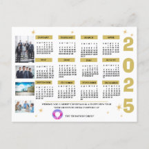 Calendario de Saludos Profesionales Corporativos 2