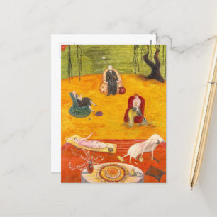 Postal Festiva Calor de Florine Stettheimer