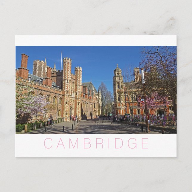 Postal Festiva Cambridge (Anverso)