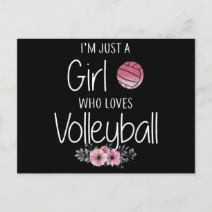 Postal Festiva Camisas De Voleibol Para Las Adolescentes Chicas