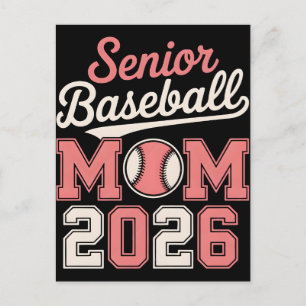 Postal Festiva Camiseta Deportiva de Orgullosa Familia Senior Mam