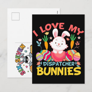 Postal Festiva Camiseta divertida del meme del conejo de Pascua S