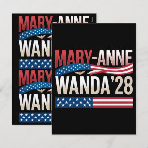 Postal Festiva Camiseta Mary-Anne Wanda 28 Mary Anne Wanda 2028