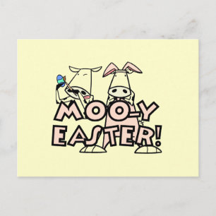 Postal Festiva Camisetas y regalos de MOO-y Pascua