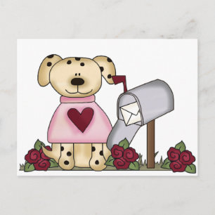 Postal Festiva Camisetas y regalos del el día de San Valentín del